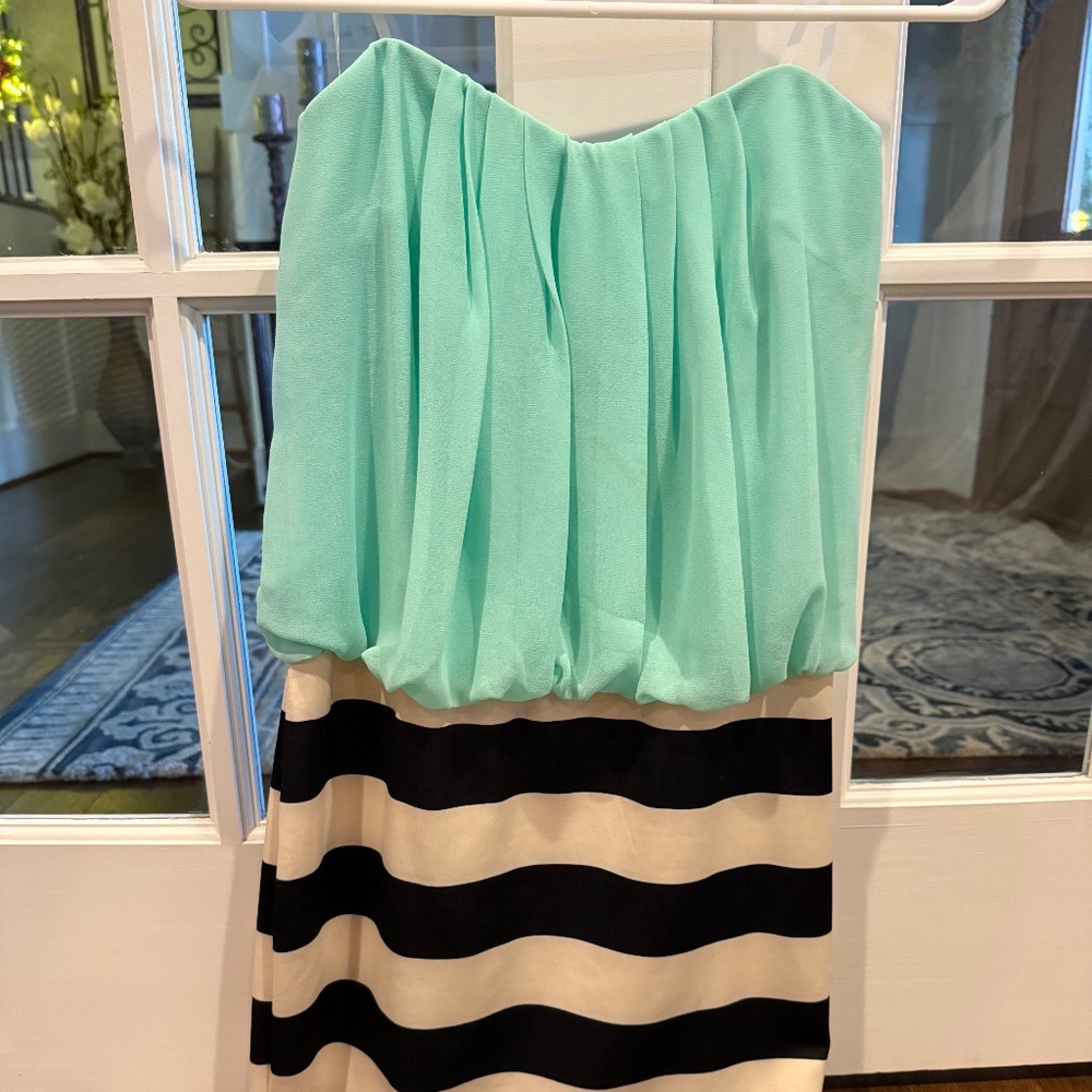 Windsor strapless mini dress